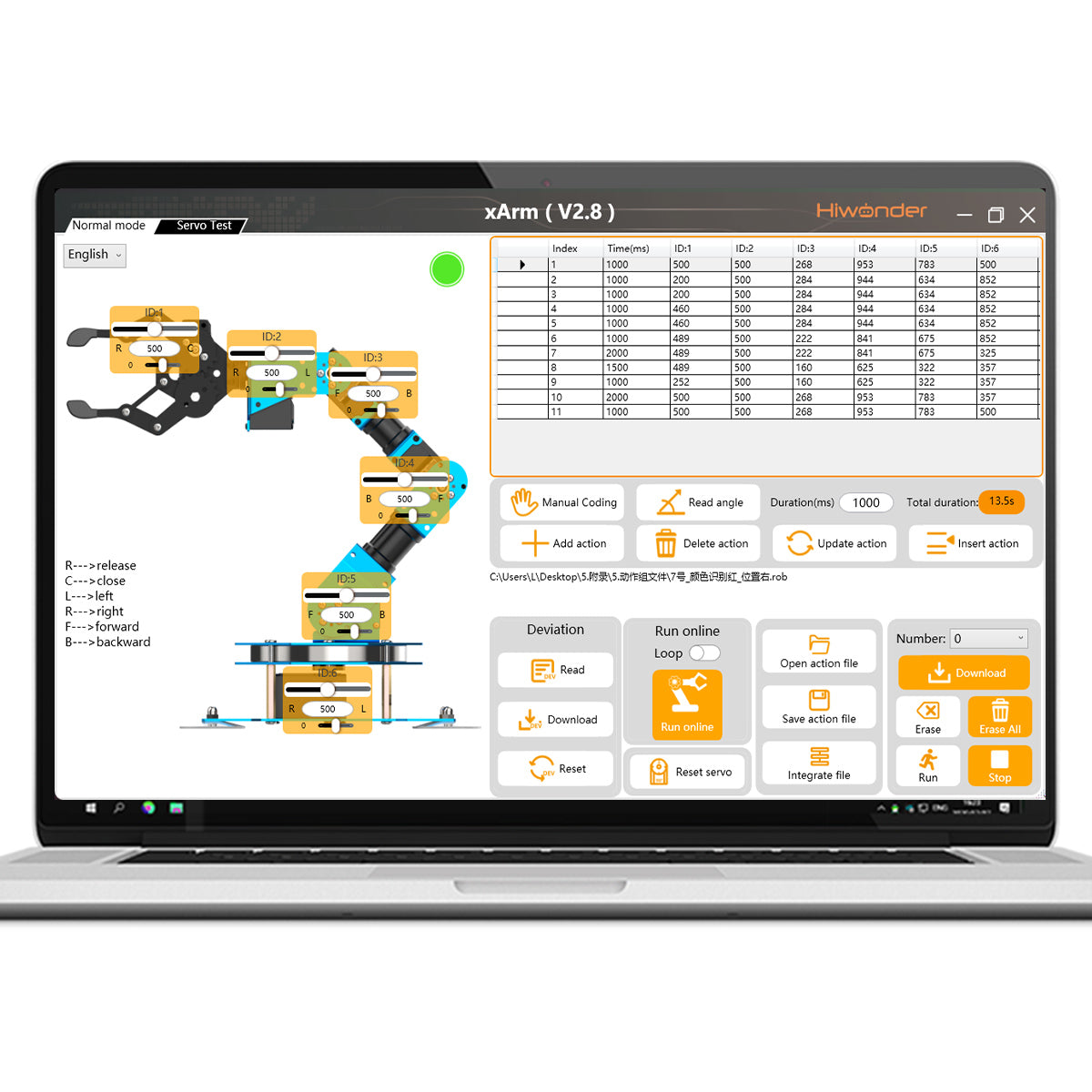 xArm 2.0: Hiwonder New Intelligent Robotic Arm Support Scratch & Python Assemble Programmable Robotic Kit xArm 2.0: Hiwonder New Intelligent Robotic Arm Support Scratch & Python Assemble Programmable Robotic Kit